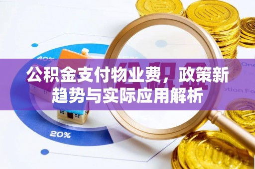 松北公积金支付物业费，政策新趋势与实际应用解析