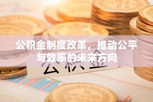 松北公积金制度改革，推动公平与效率的未来方向