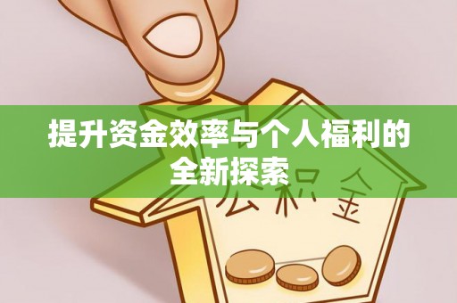 松北提升资金效率与个人福利的全新探索