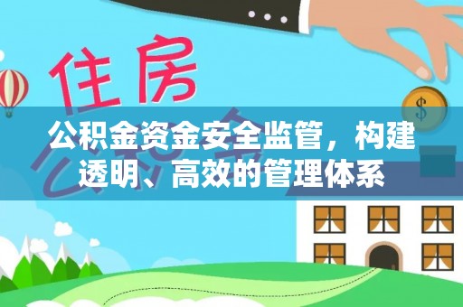 松北公积金资金安全监管，构建透明、高效的管理体系